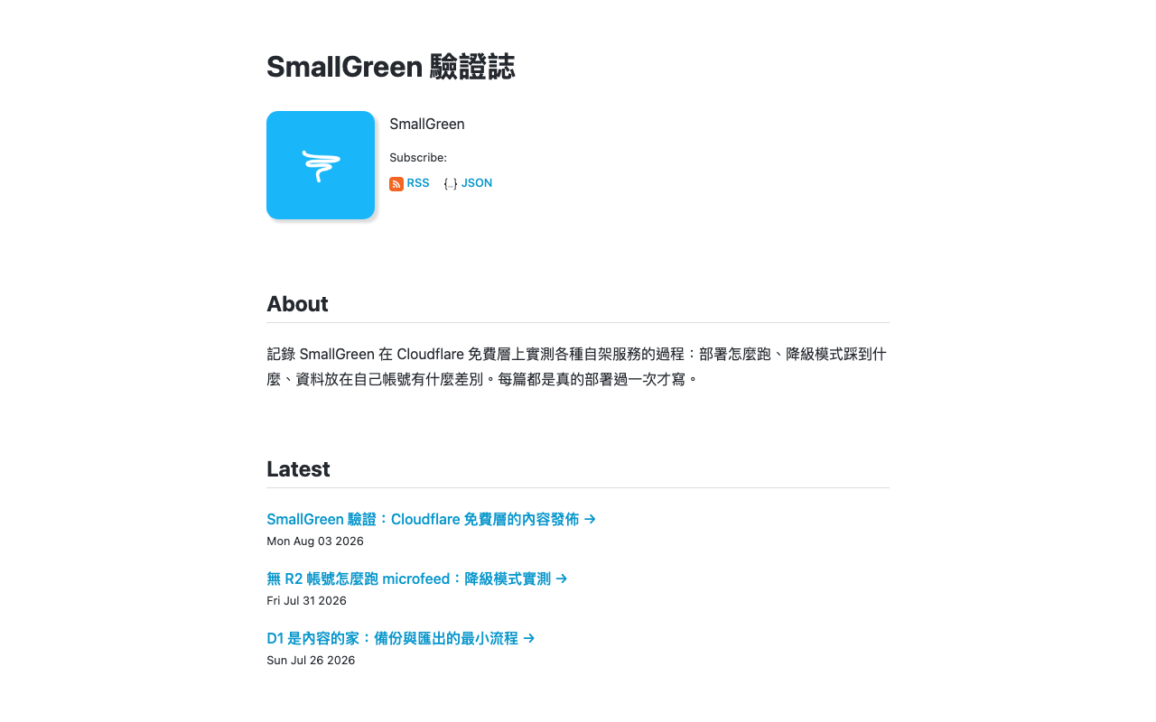 microfeed verified service screenshot